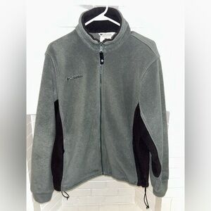 Vintage Columbia Forest Green Fleece Jacket